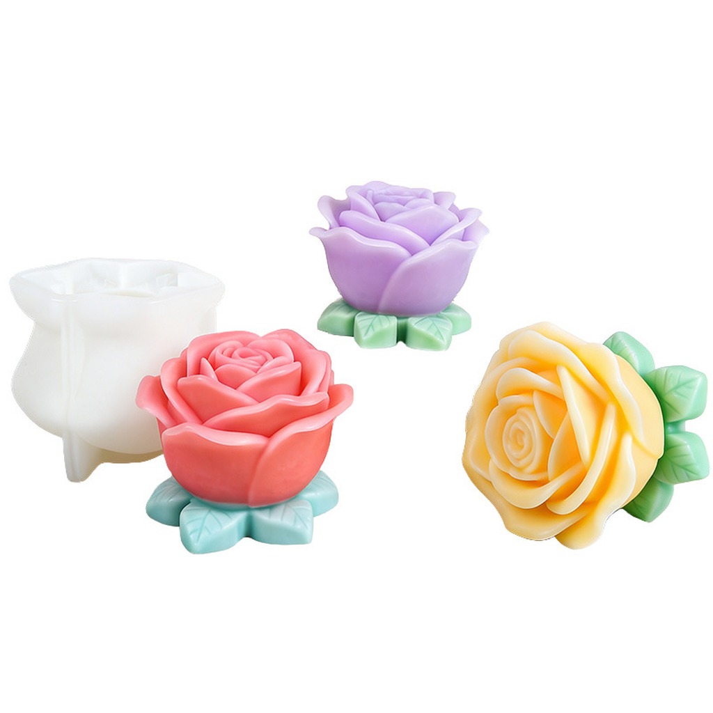 Soap Making With Soap Base - Moule à bougie 3D en forme
