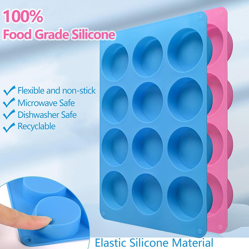 Moule en silicone rond à 12 ca - Soap Making Guide avis et prix