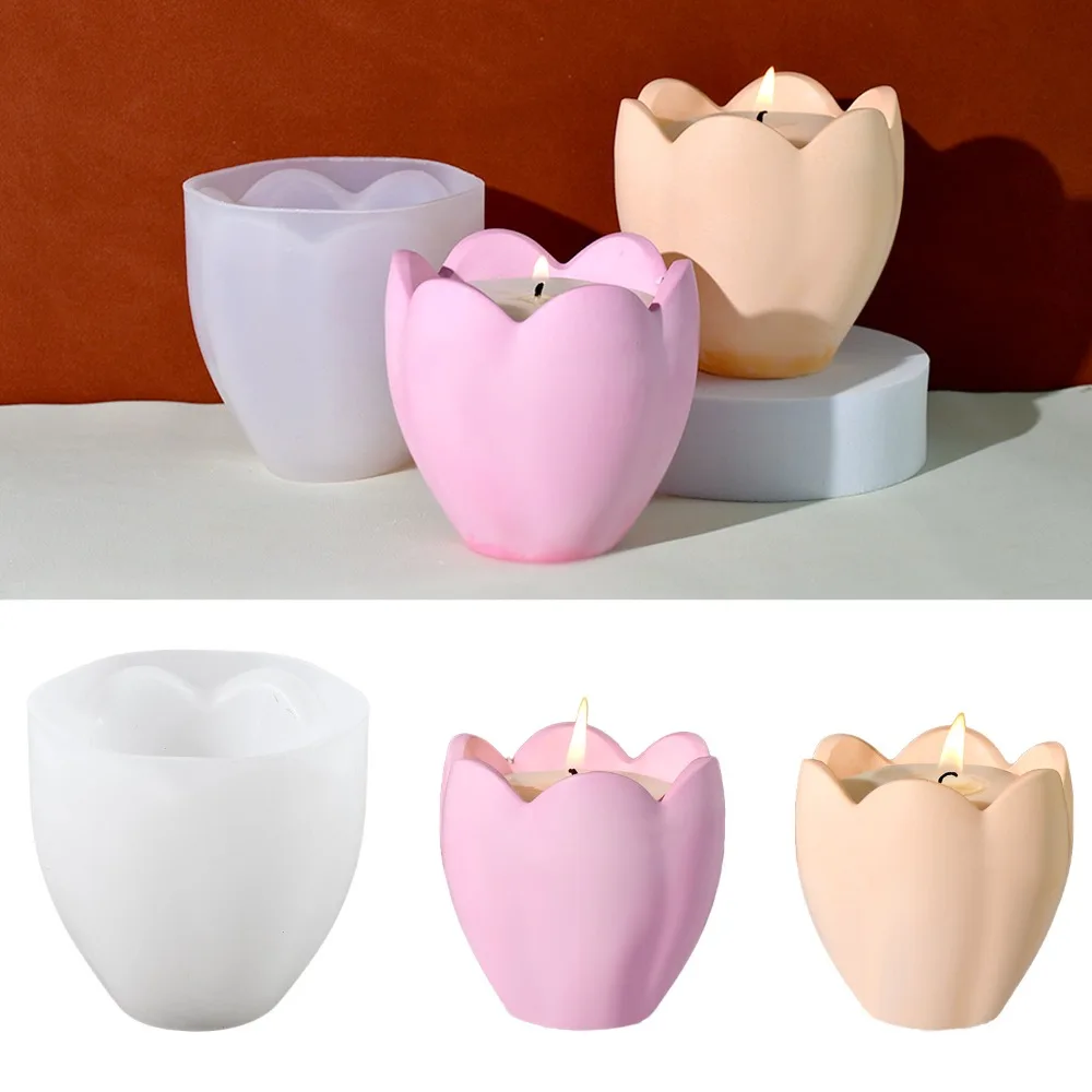 Bougeoir tulipe avec moules en - Soap Making Books avis et prix
