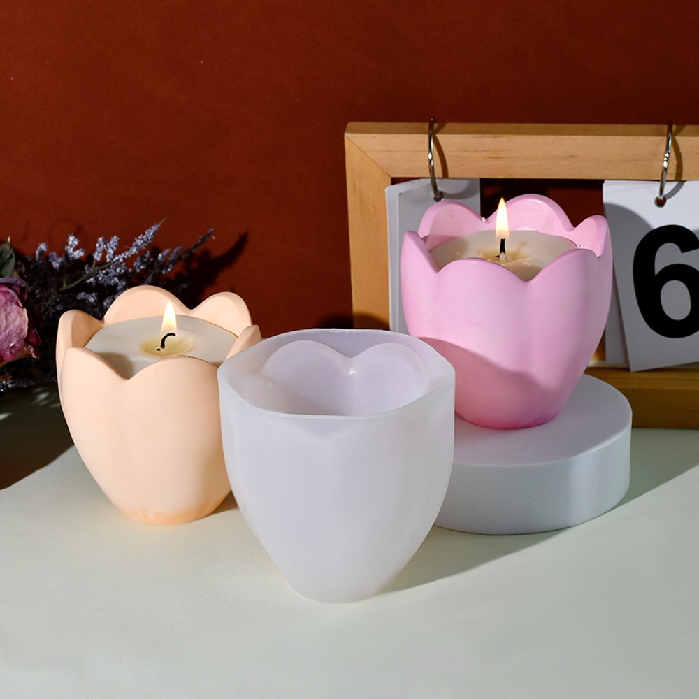 Bougeoir tulipe avec moules en - Soap Making Books avis et prix