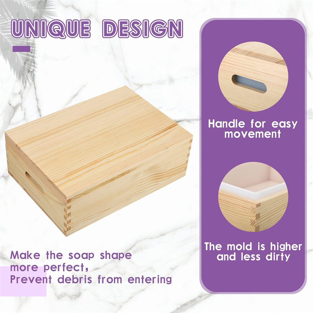 Grands moules à savon rectangu - Soap Making Books avis et prix
