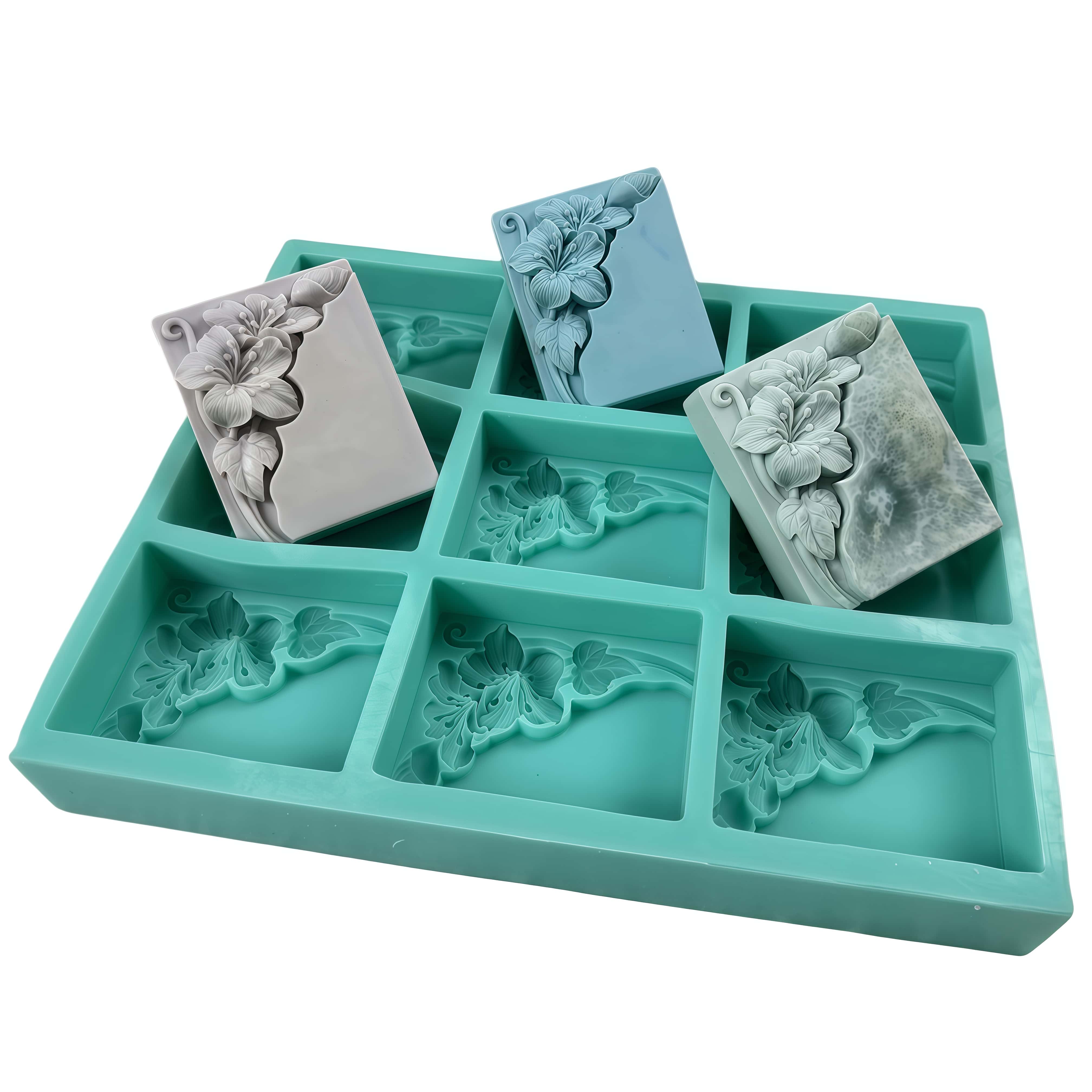 Moule à savon en forme de fleu - Soap Making Books avis et prix