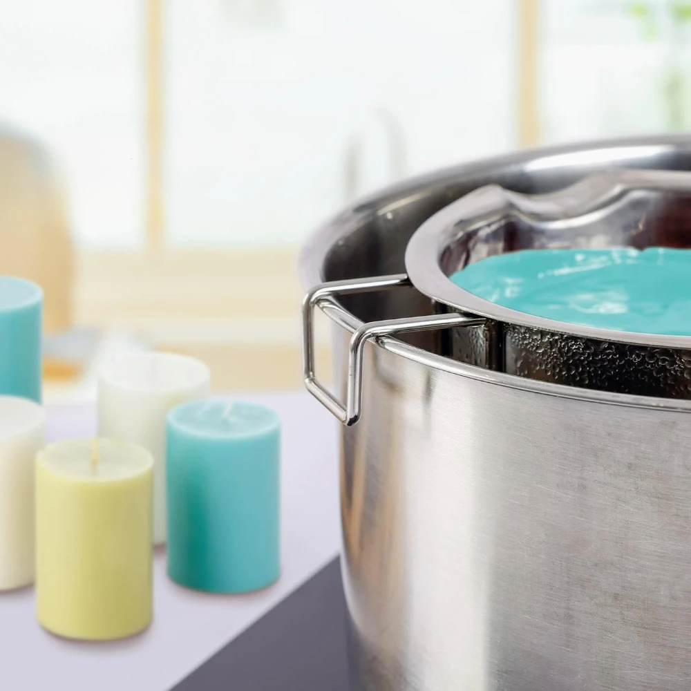 Pot de fusion de cire en acier - Soap Making With Soap Base avis et prix