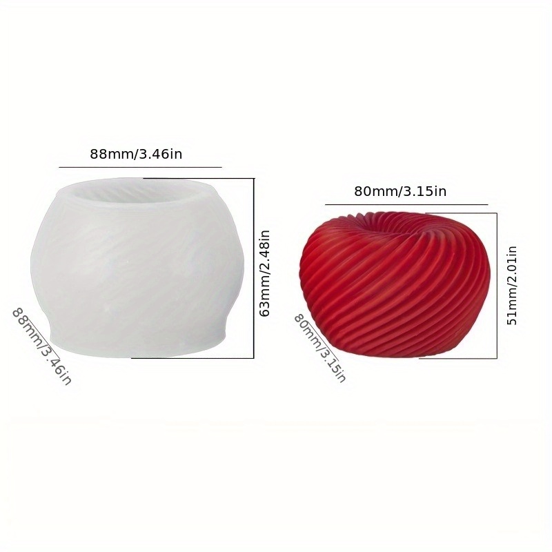 Un moule en silicone rouge ten - Soap Making Guide avis et prix