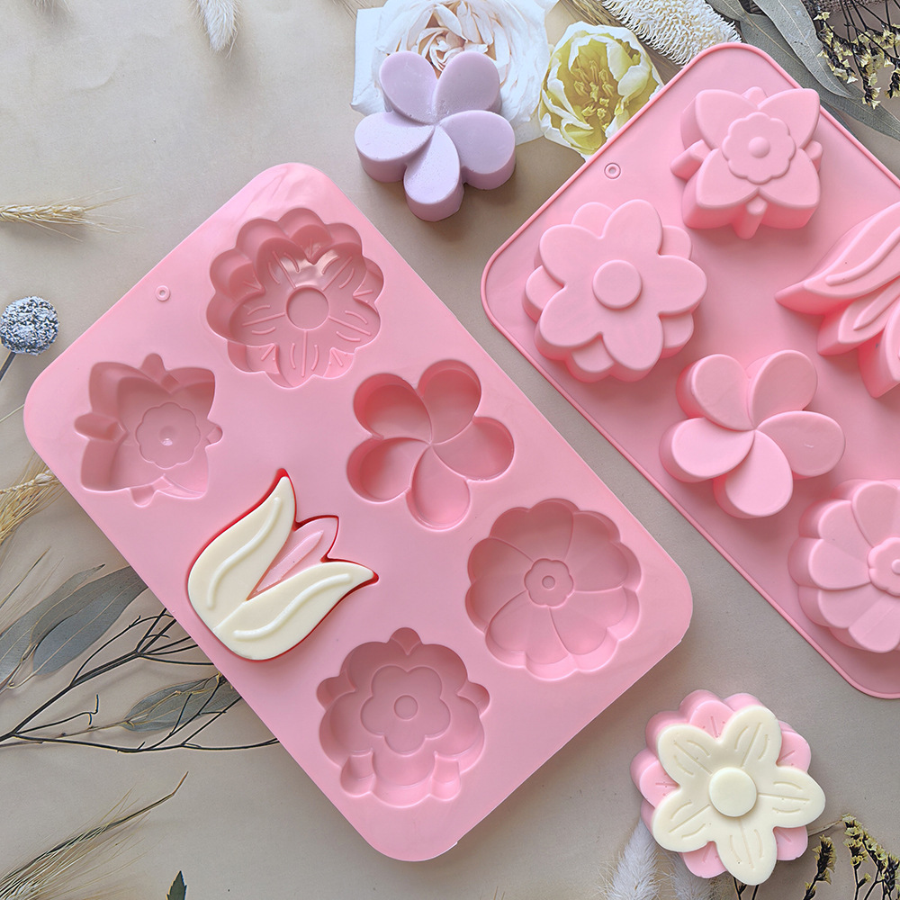 Moules en silicone pour fleurs - Soap Making Accessories avis et prix
