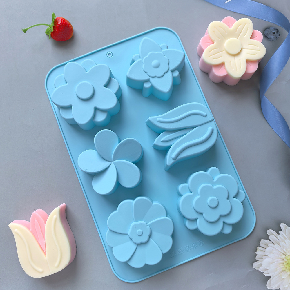 Moules en silicone pour fleurs - Soap Making Accessories avis et prix